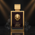 Lattafa Asad Bourbon Eau de Parfum 100ml bouteille luxe bordeaux et or